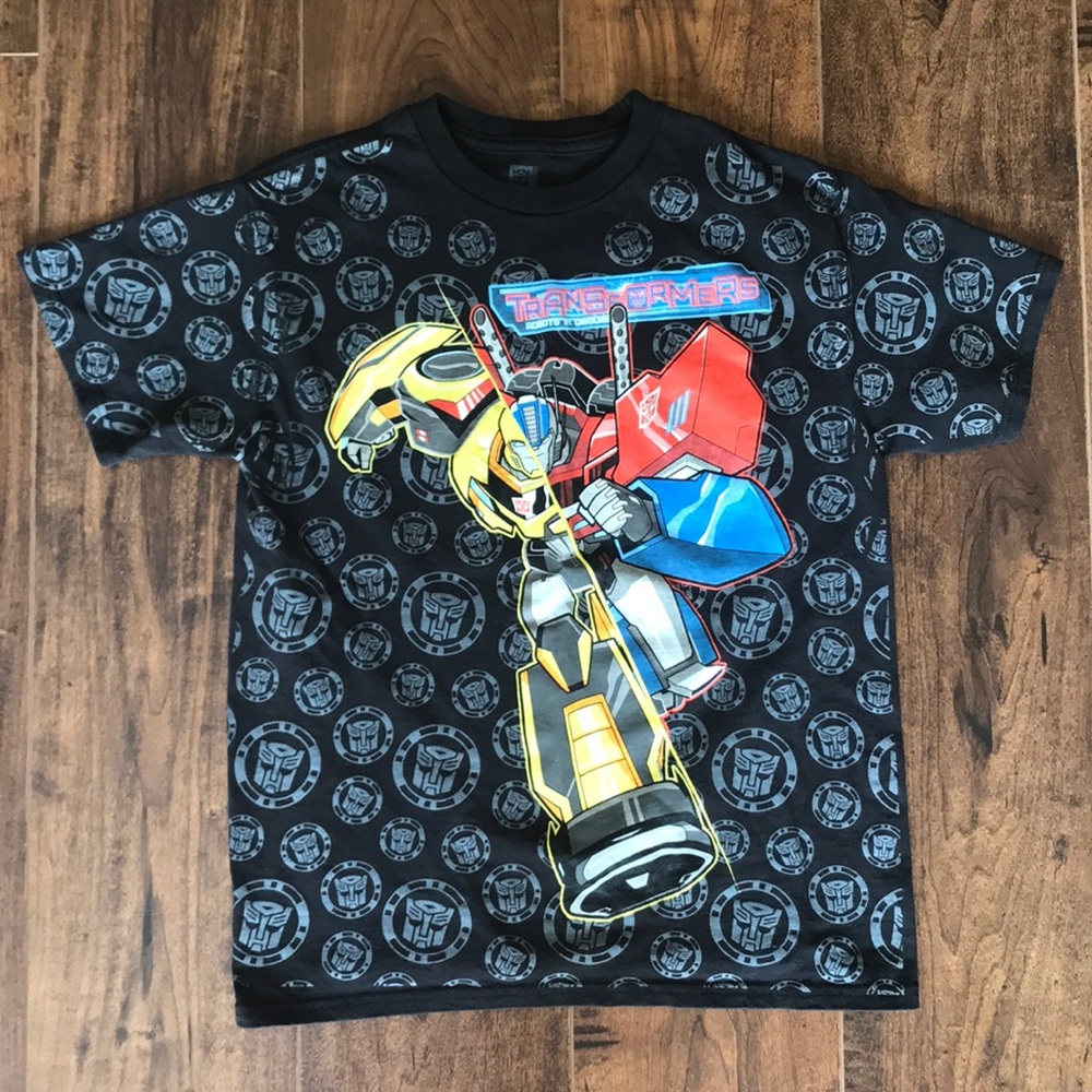 Boys Transformers tee shirt